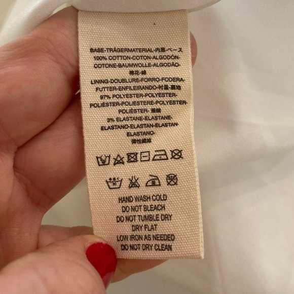 SOLD Free People Mare Mare Piera Cotton Top Size Medium White NWOT - Picture 6 of 12